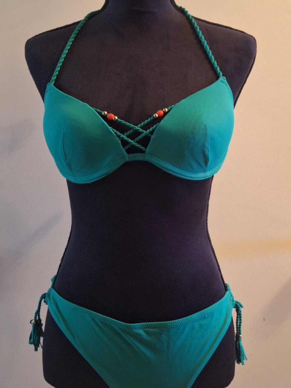 Teal Bikini Set